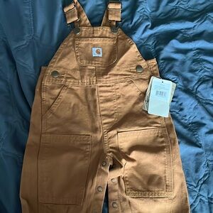 Carhartt brown bibs